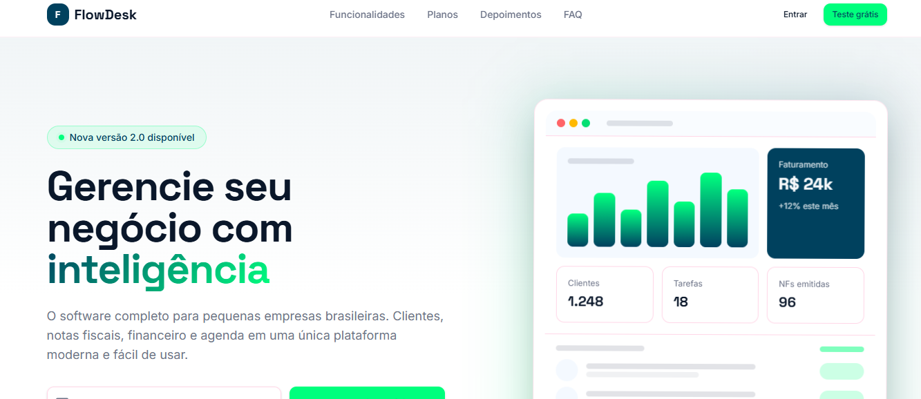 Dashboard SaaS